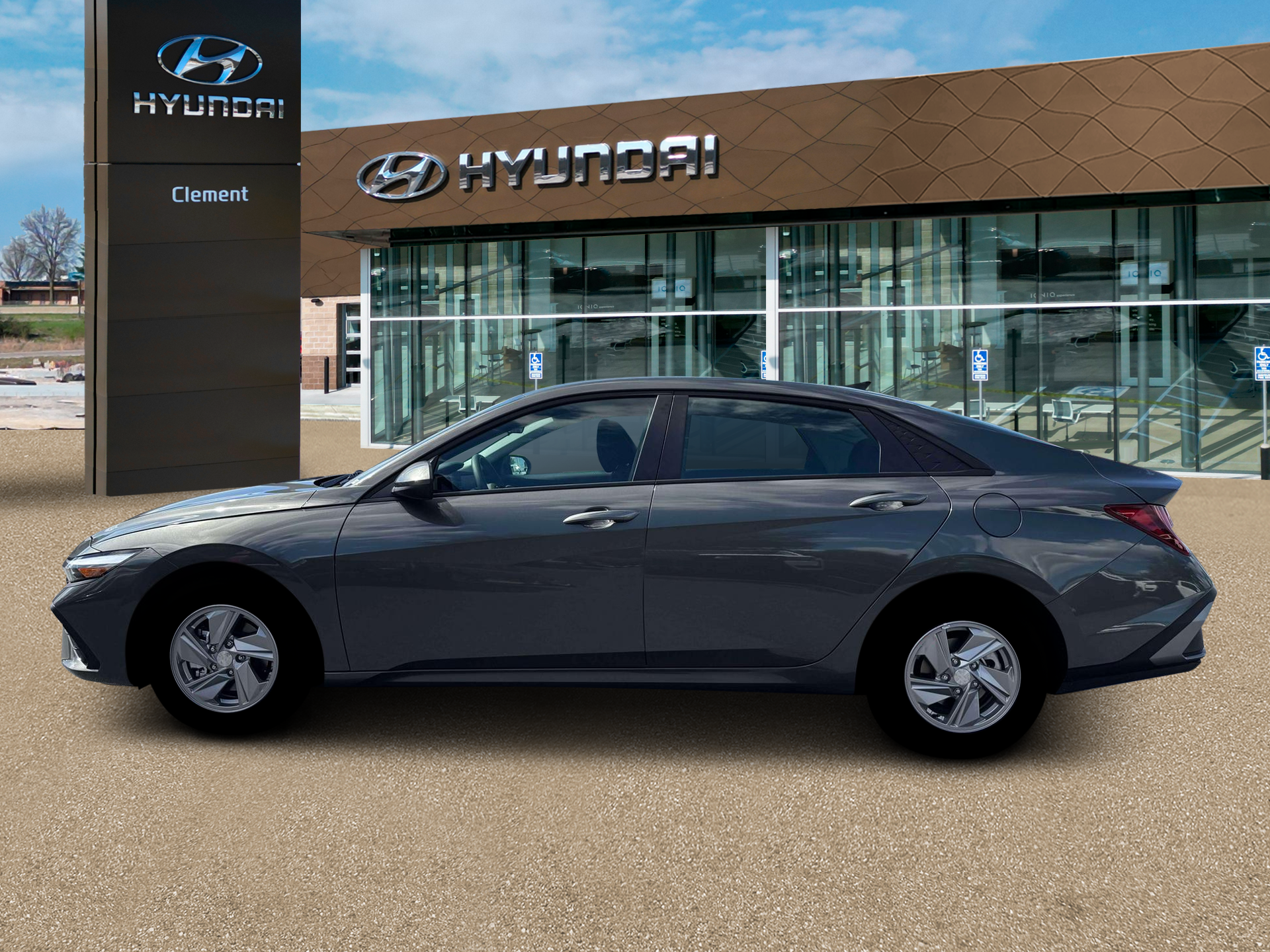 New 2026 Gray Hyundai SE image 3