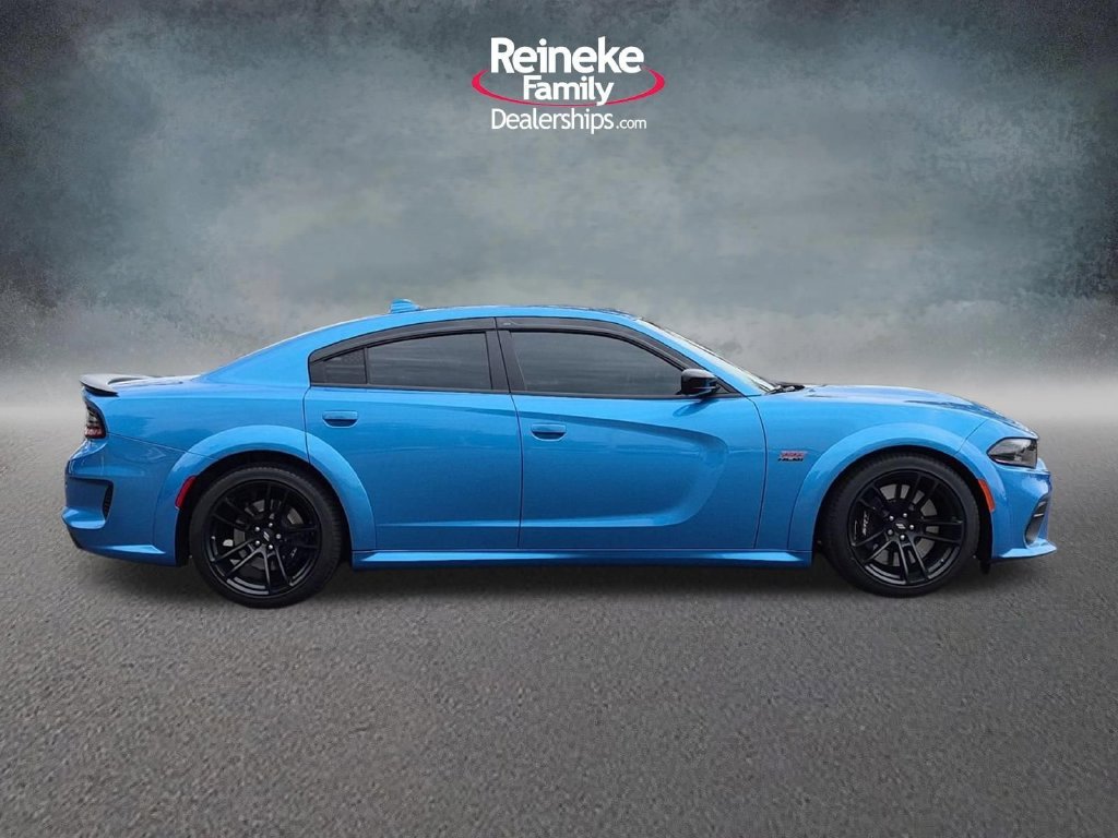 Used 2023 Blue Dodge R/T Scat Pack Widebody image 5