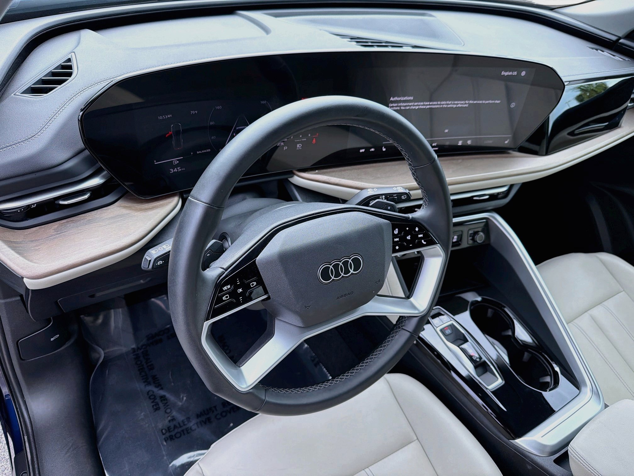 Used 2025 Blue Metallic Audi Premium image 26