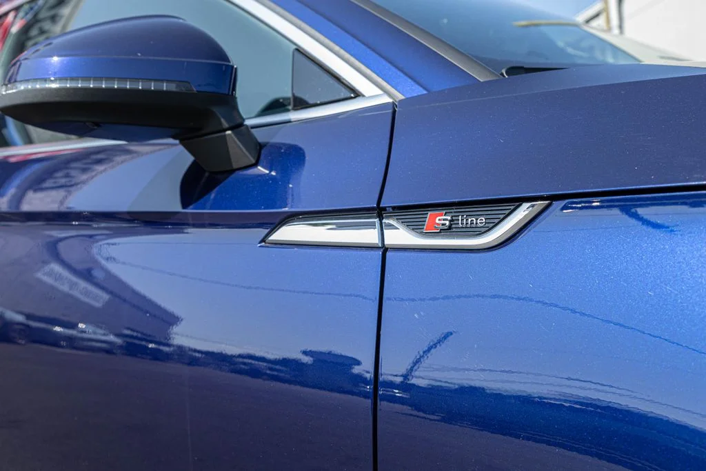 Used 2023 Blue Audi 45 S line Premium Plus image 9