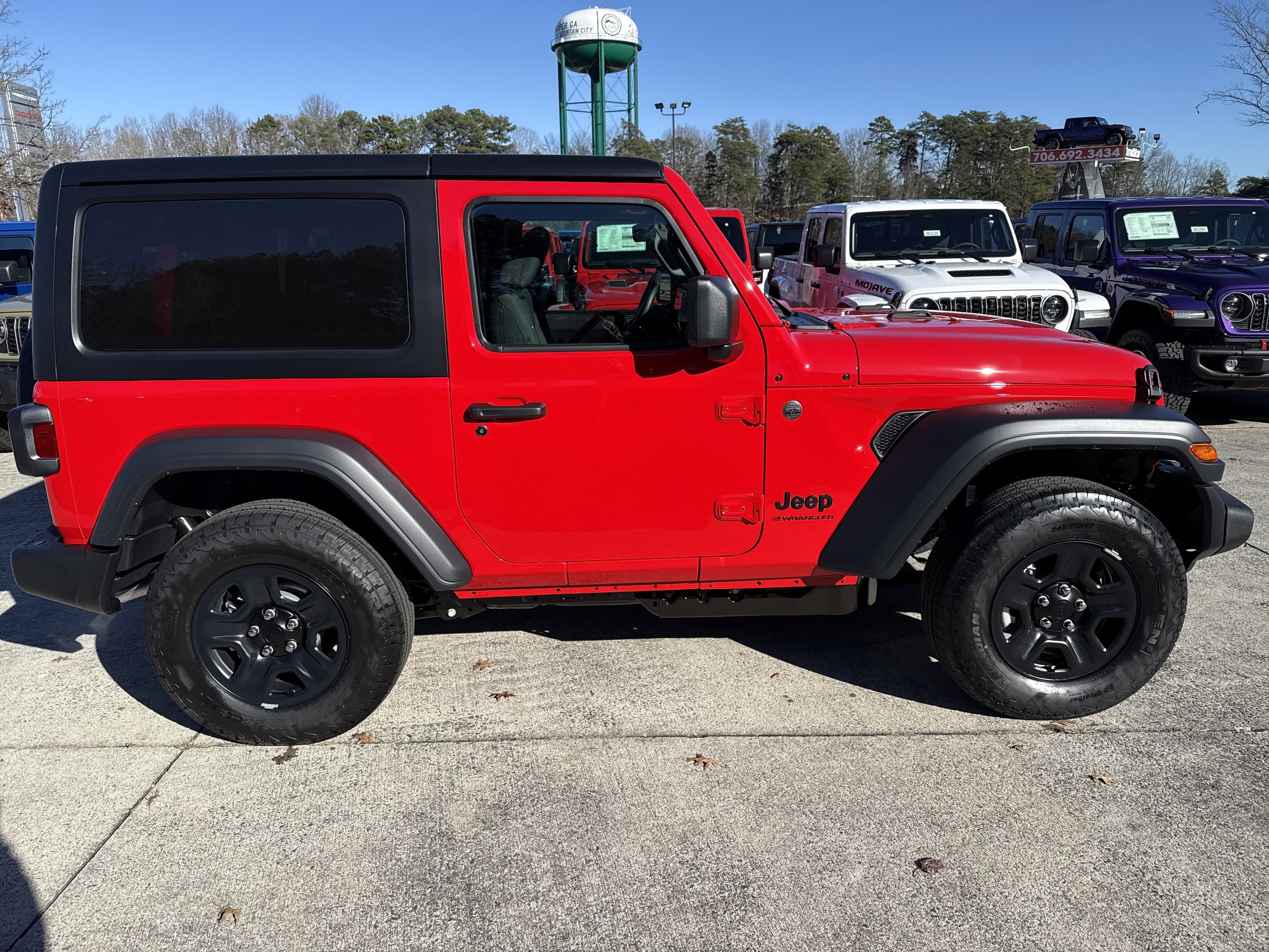 New 2026 Firecracker Red Clearcoat Jeep Sport image 8