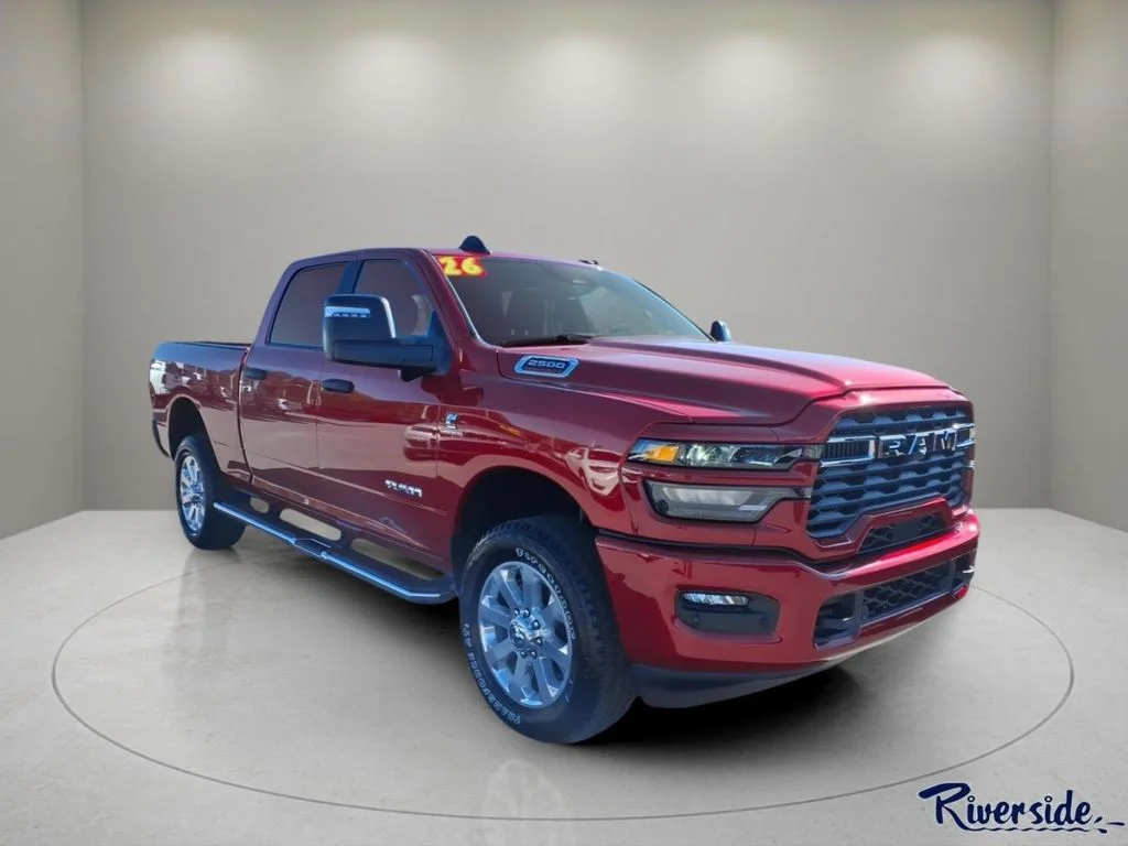 New 2026 Molten Red Pearl-Coat Exterior Paint RAM Big Horn image 1