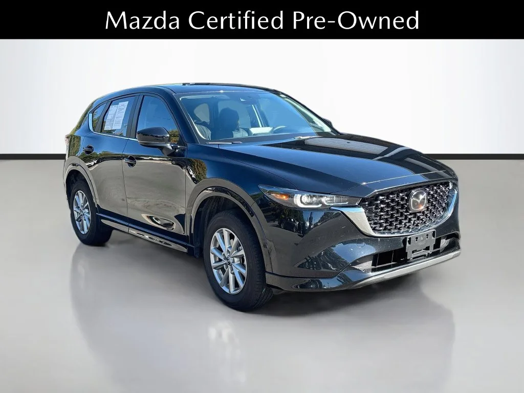 Certified Used 2024 Jet Black Mazda 2.5 S Preferred Package image 1