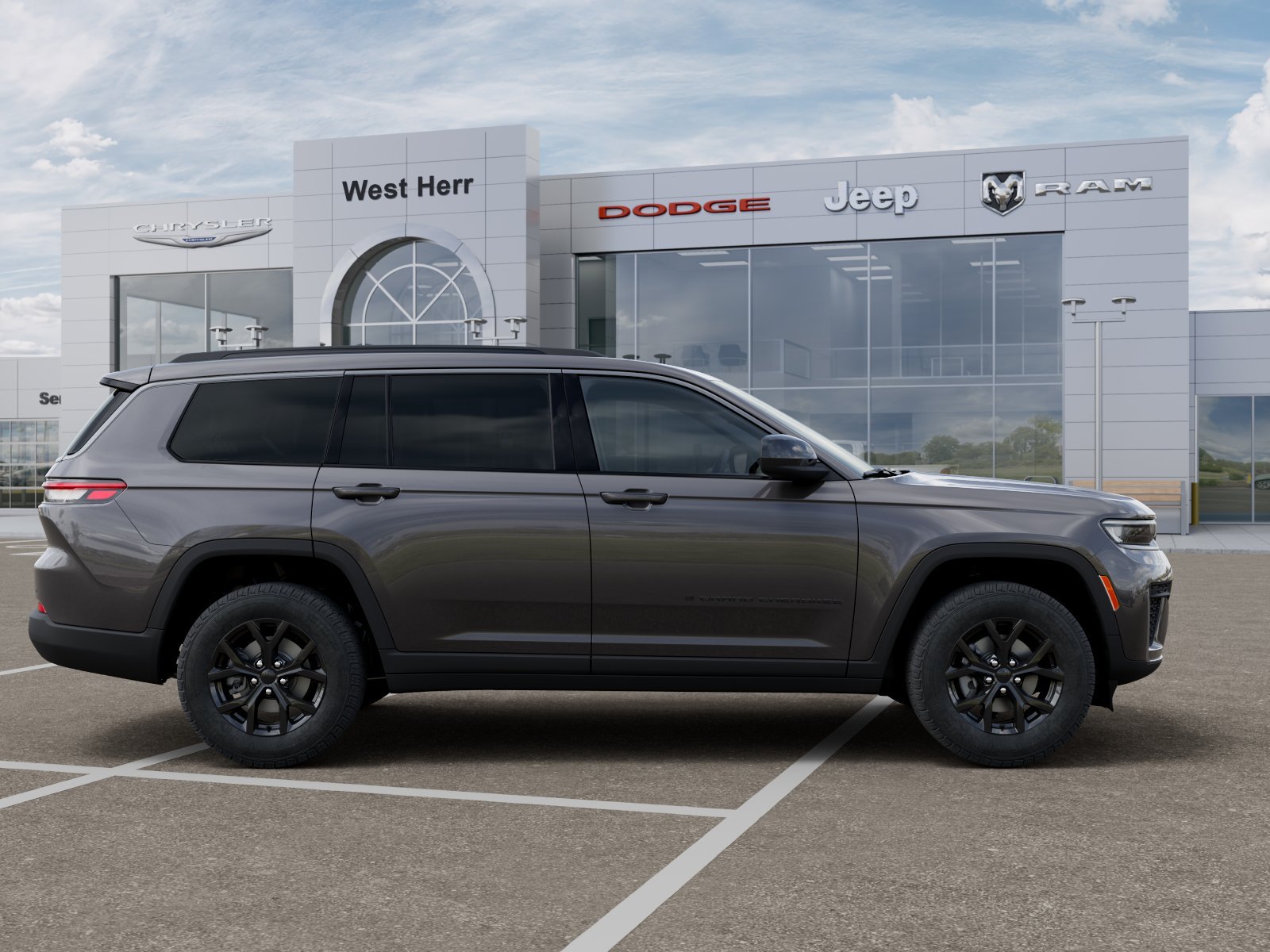 New 2026 Baltic Gray Metallic Clear-Coat Exterior Paint Jeep Laredo image 33