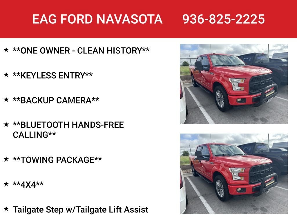 Used 2017 Race Red Ford XL image 2