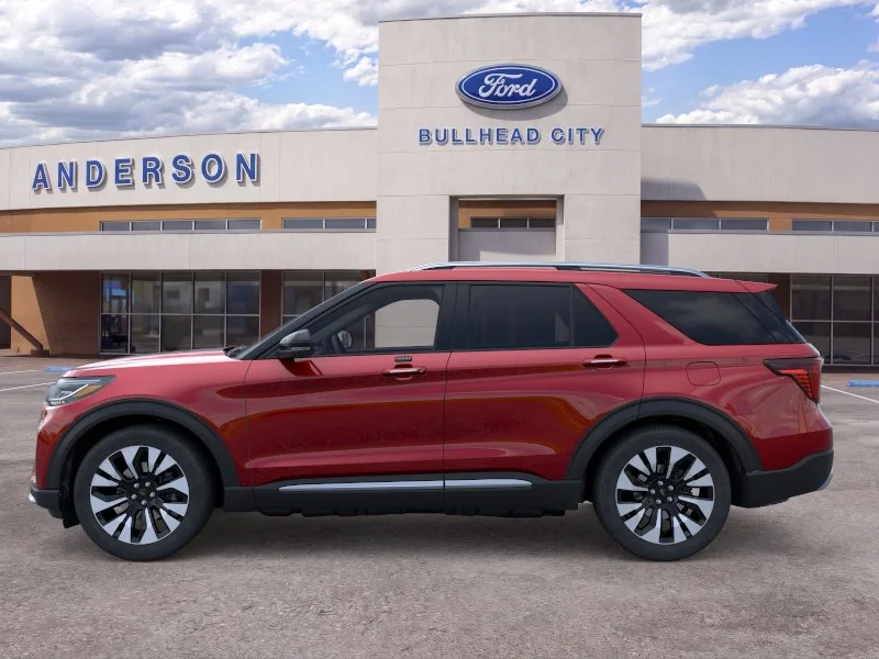 New 2026 Rapid Red Metallic Tinted Clearcoat Ford Platinum image 3