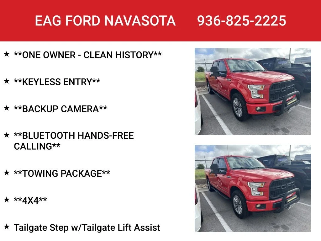 Used 2017 Race Red Ford XL image 2