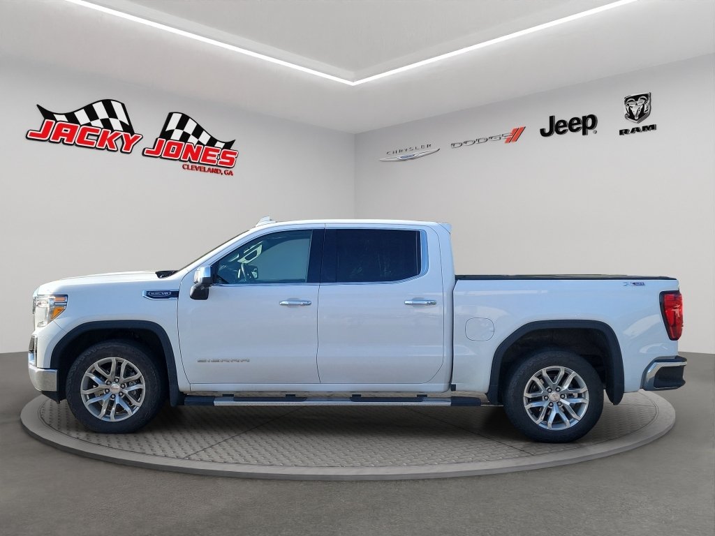 Used 2021 Summit White GMC SLT image 2
