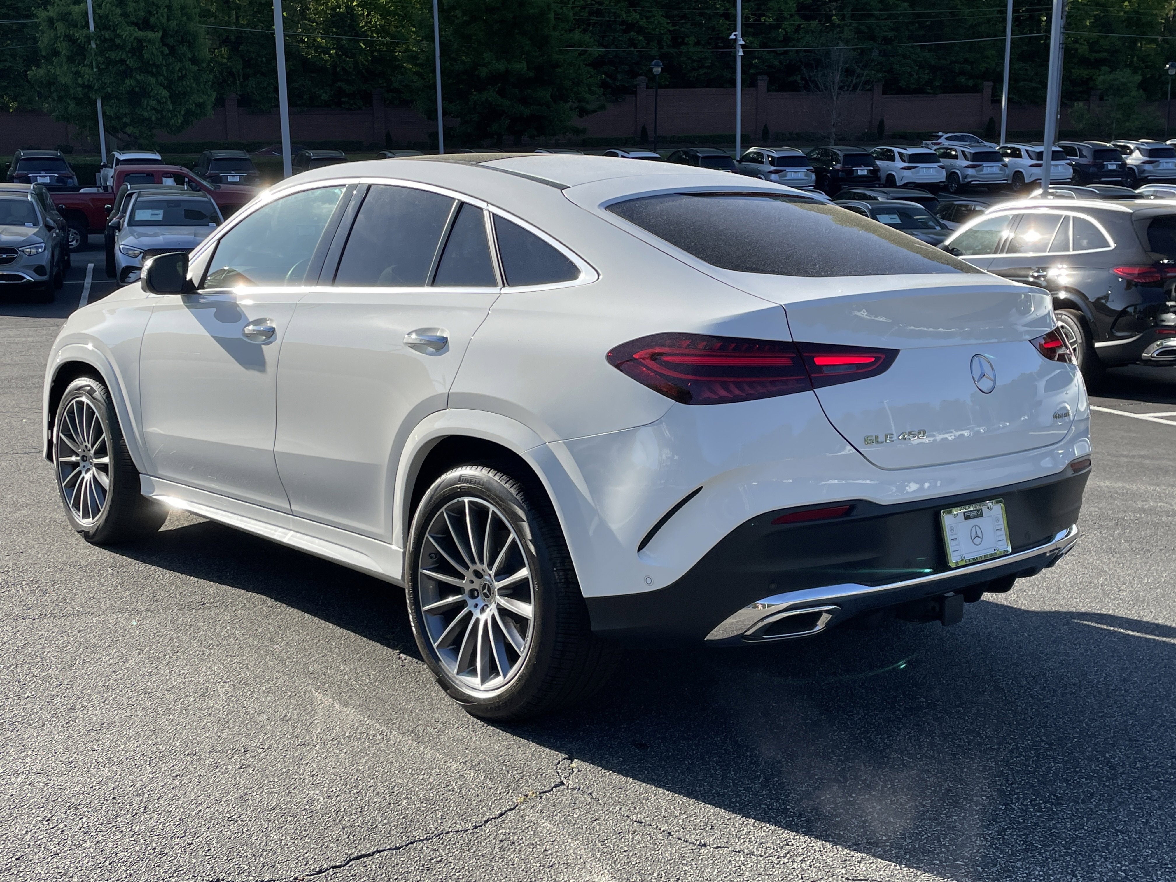 New 2026 Polar White Mercedes-Benz GLE 450 4MATIC® Coupe image 11