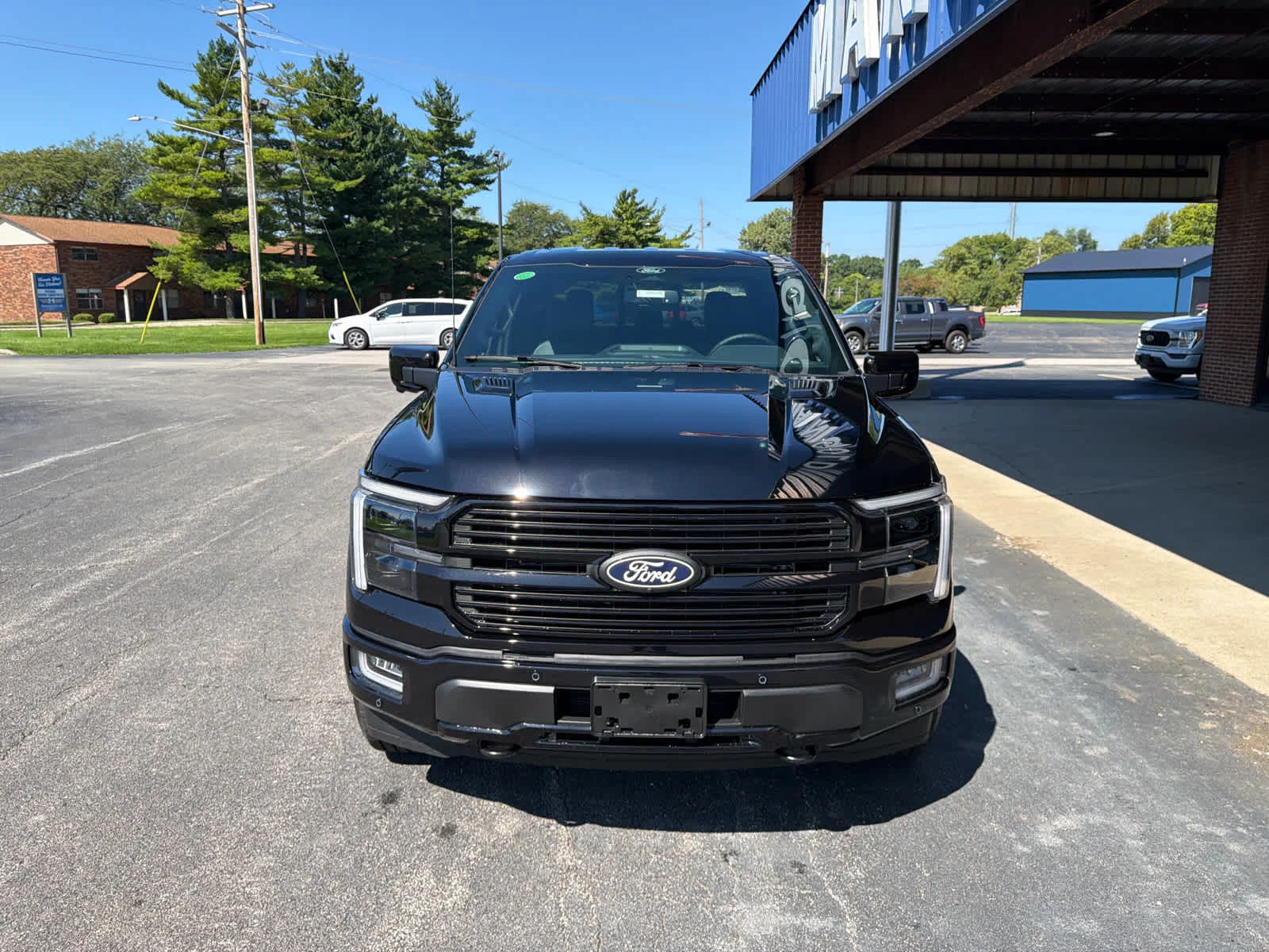 New 2026 Agate Black Metallic Ford Platinum image 3