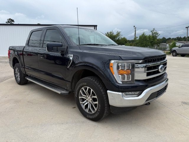 Used 2021 Blue Ford LARIAT image 7