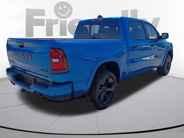 New 2026 Hydro Blue Pearl-Coat Exterior Paint RAM Big Horn/Lone Star image 5
