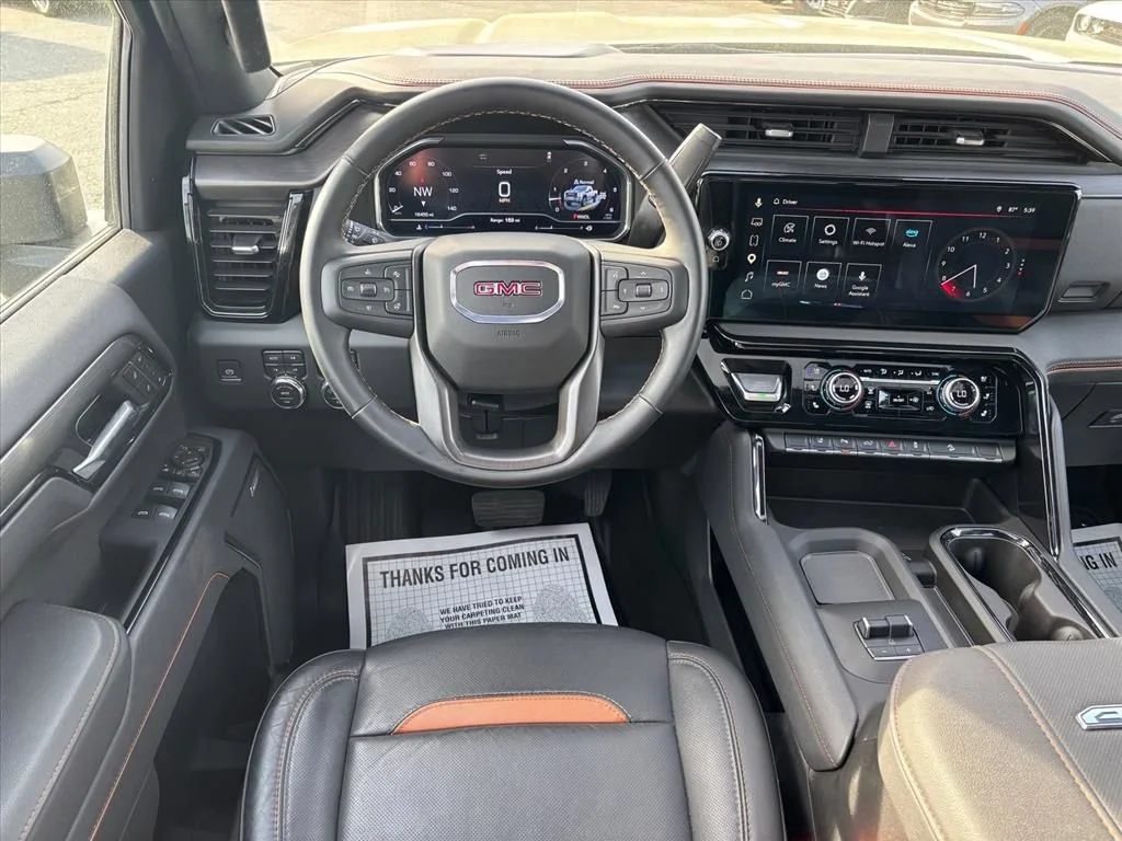 Used 2025 Thunderstorm Gray GMC AT4 image 3