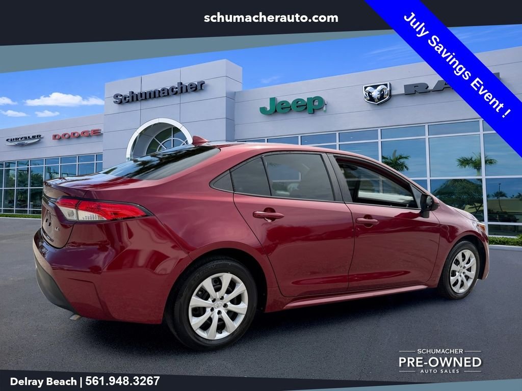 Used 2023 Red Toyota LE image 7