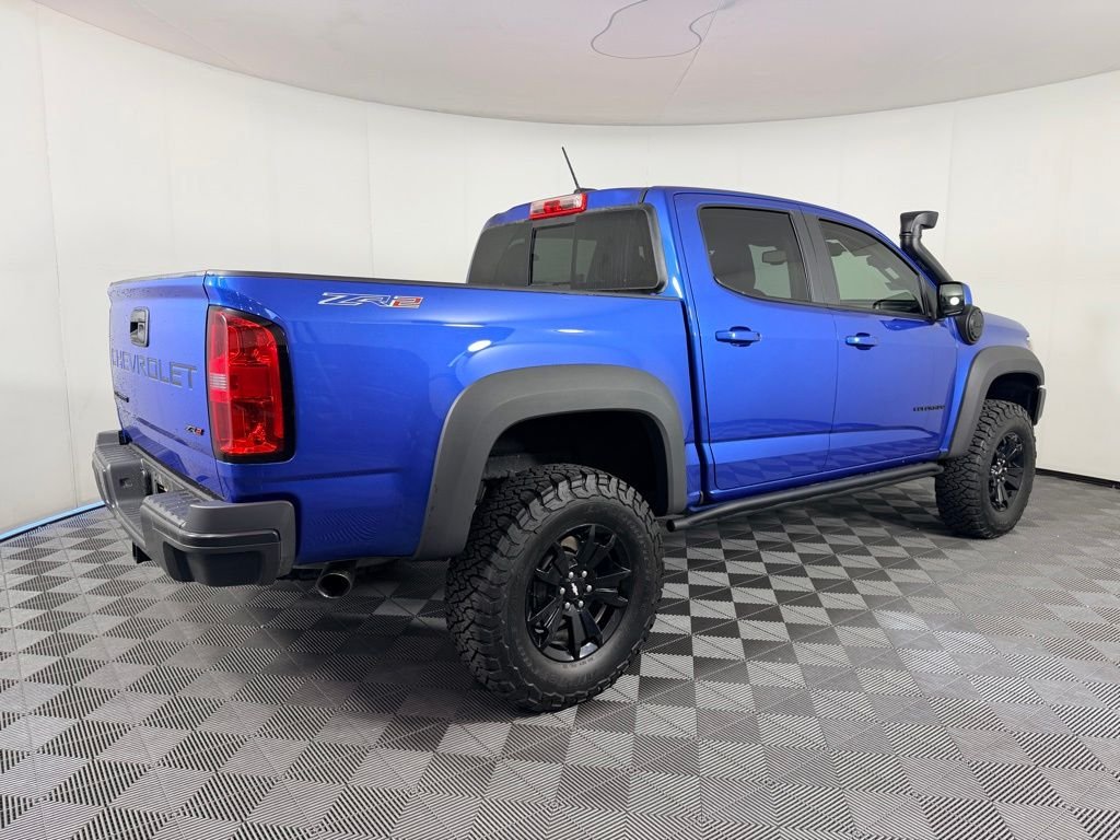 Certified Used 2022 Blue Chevrolet ZR2 image 11