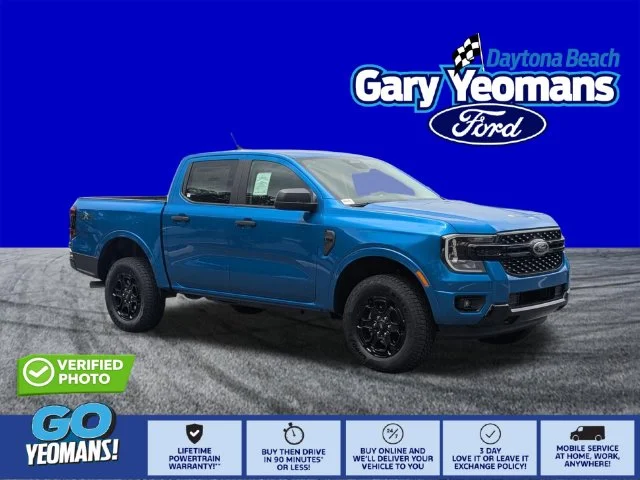 New 2026 Velocity Blue Metallic Ford XLT image 1
