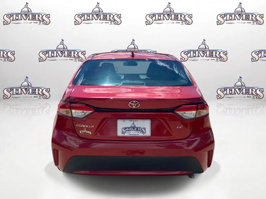 Used 2020 Red Toyota LE image 7