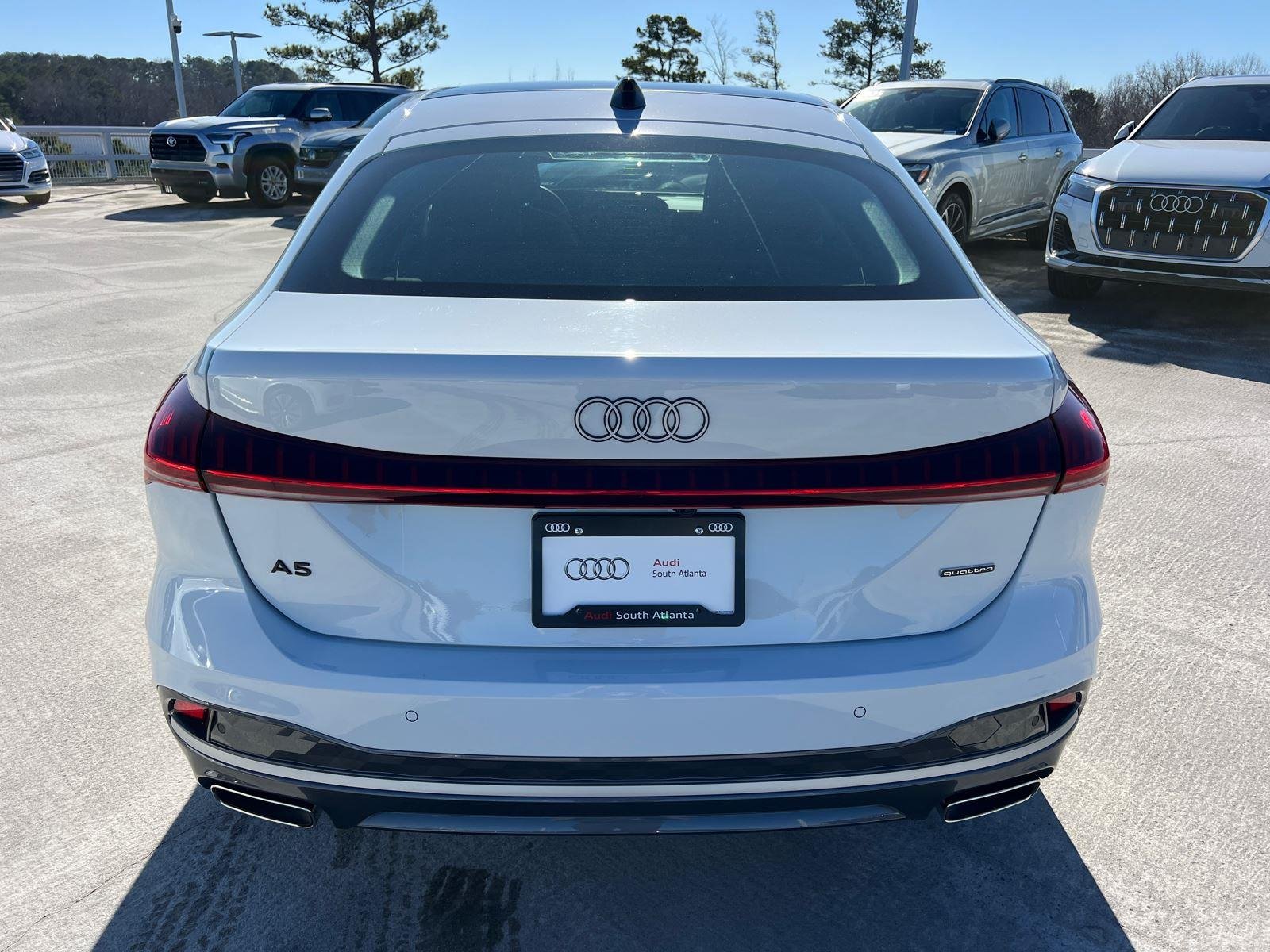 Used 2025 Glacier White Metallic Audi Premium image 6