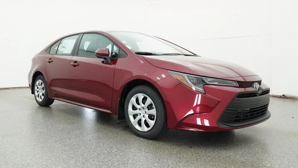 New 2026 Ruby Flare Pearl Toyota LE image 9
