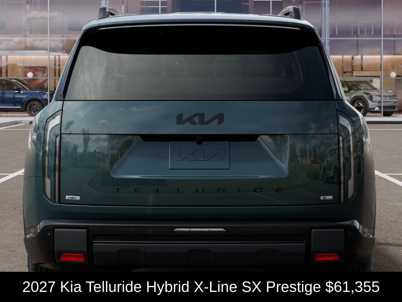 New 2027 Black Jade Green Kia X-Line SX Prestige image 13
