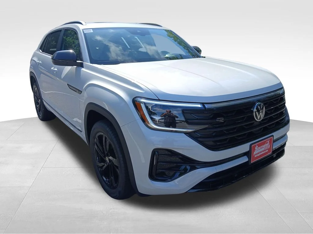 New 2026 White Volkswagen SEL R-Line Black image 7