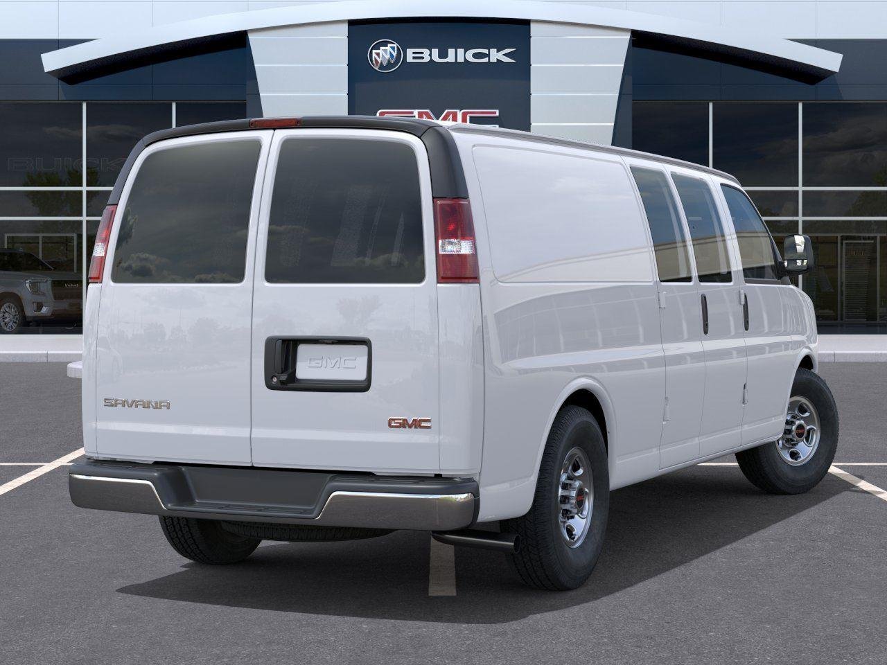 New 2026 Summit White GMC Work Van image 4