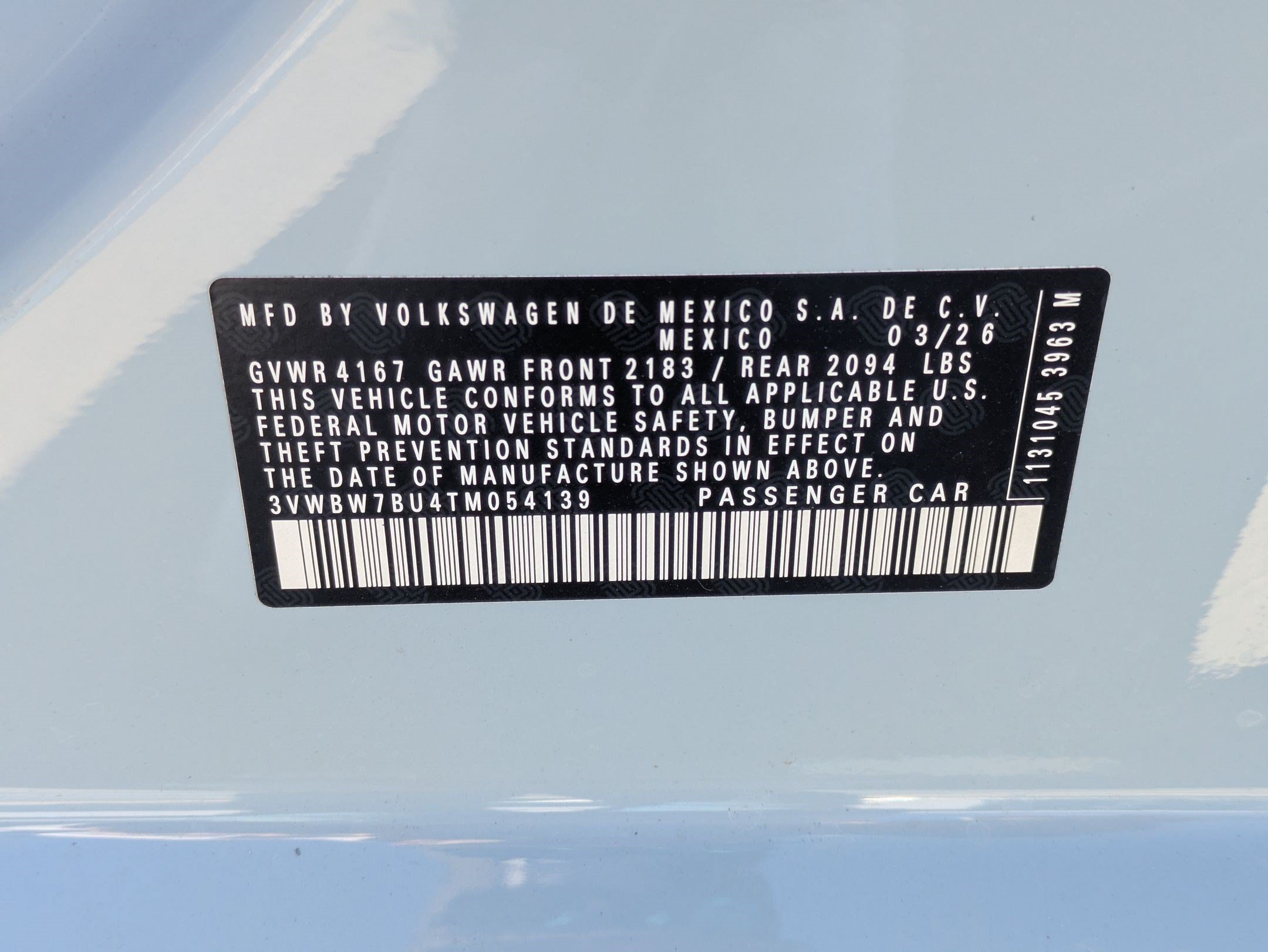 New 2026 Monument Gray Volkswagen Sport image 16