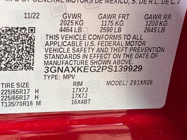 Used 2023 RADIANT RED TINTCOAT Chevrolet LT image 14
