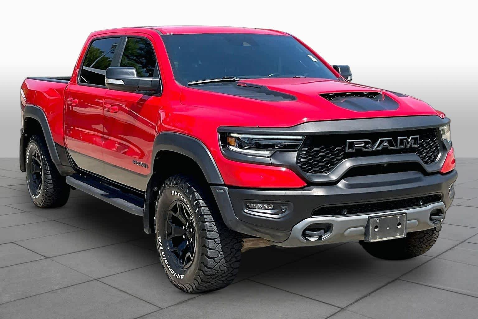 Used 2022 Flame Red Clearcoat Ram TRX image 3