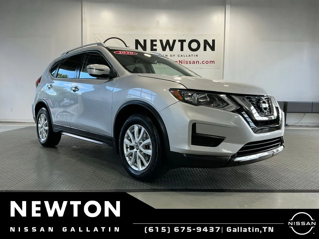 Used 2020 Brilliant Silver Metallic Nissan SV image 22
