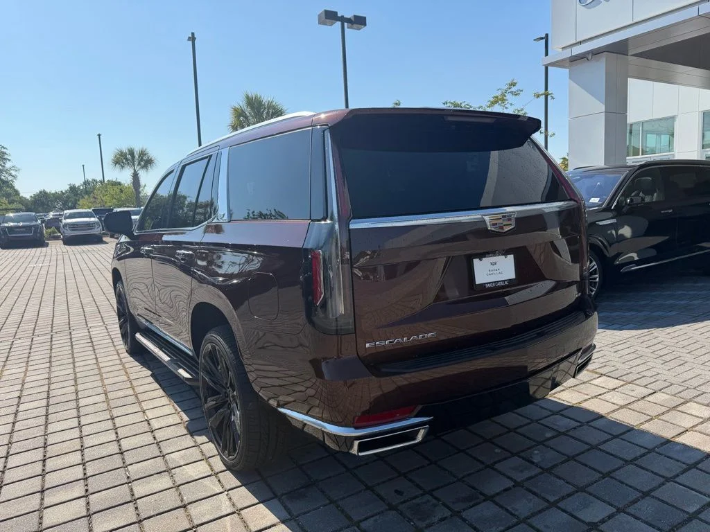 Used 2022 Red Cadillac Premium Luxury image 7