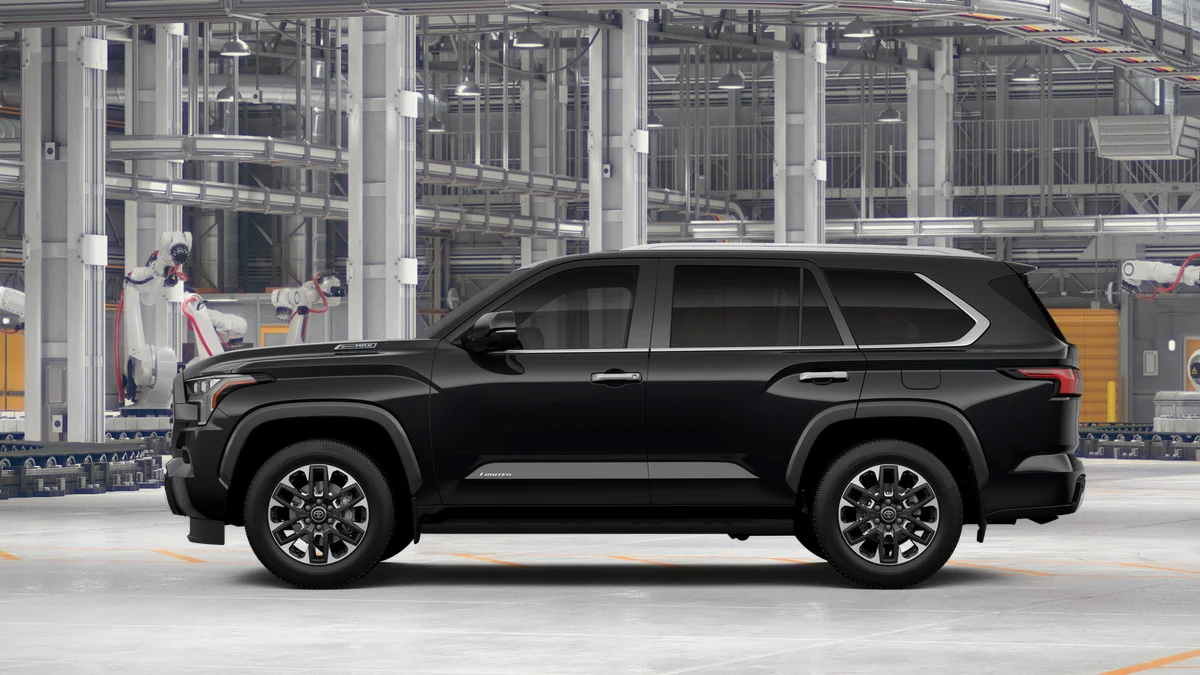 New 2026 Midnight Black Metallic Toyota Limited image 4