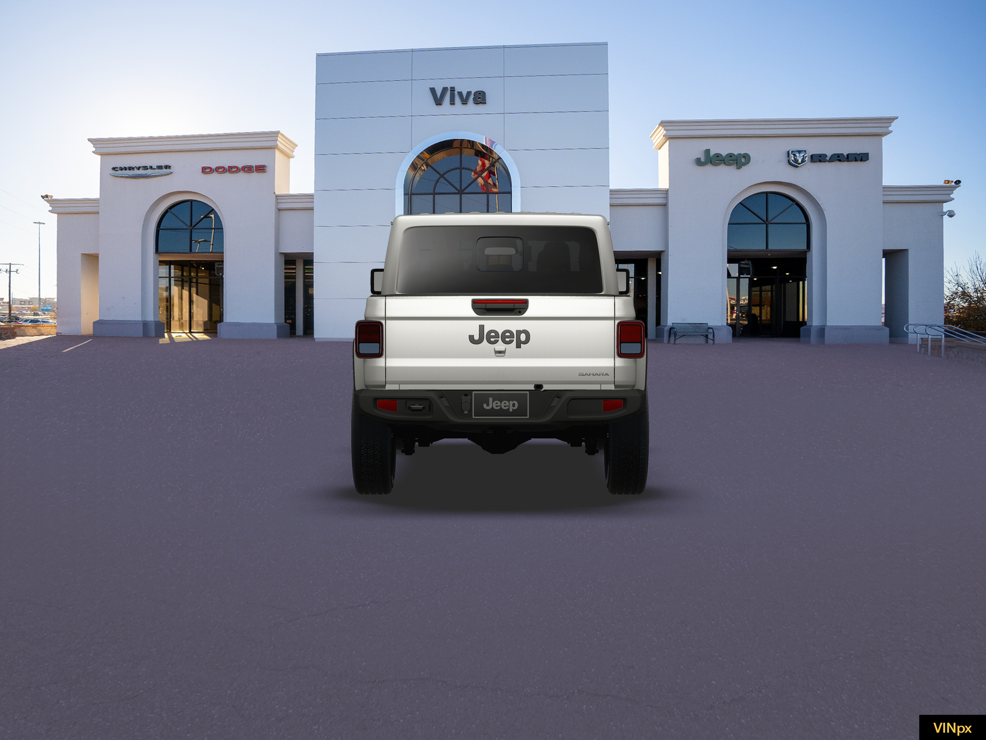 New 2026 Bright White Clearcoat Jeep Sahara image 6