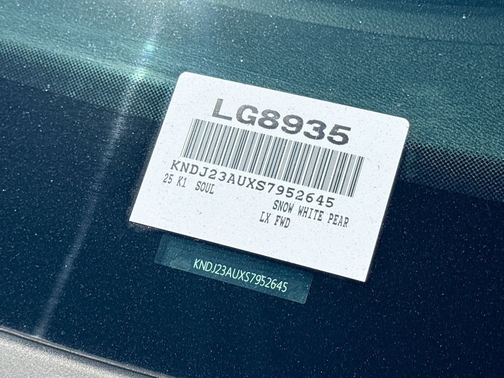 Used 2025 Snow White Pearl Kia LX image 16