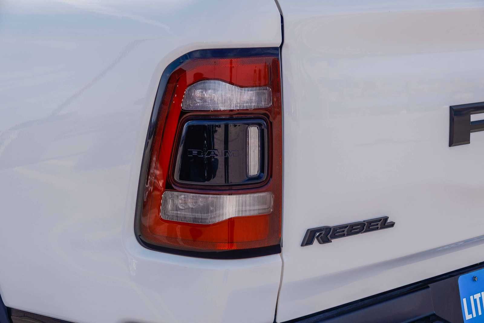 Used 2024 Bright White Clearcoat Ram Rebel image 7