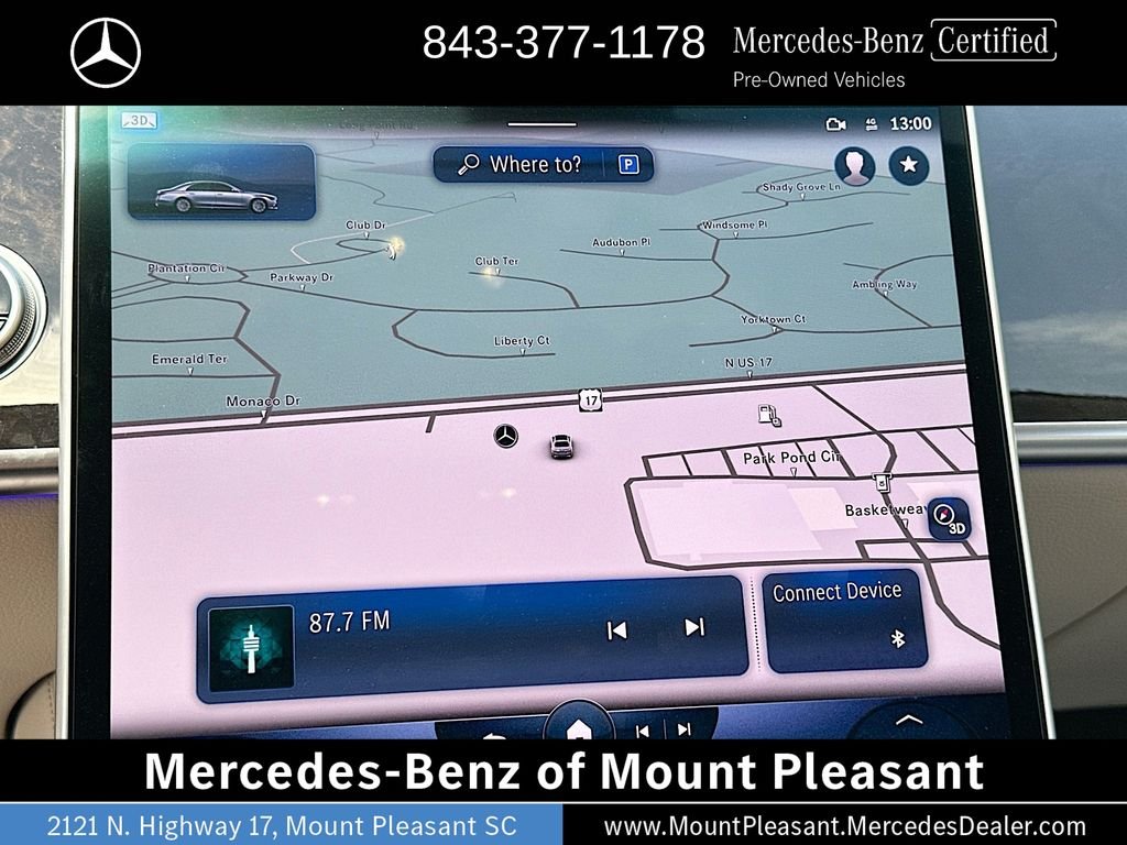 Certified Used 2022 MANUFAKTUR Selenite Gray Magno Mercedes-Benz S 580 image 13