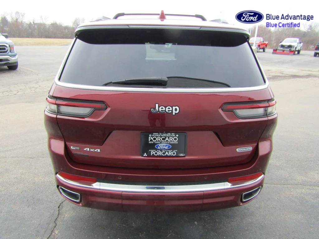 Certified Used 2022 Velvet Red Pearlcoat Jeep Overland image 7