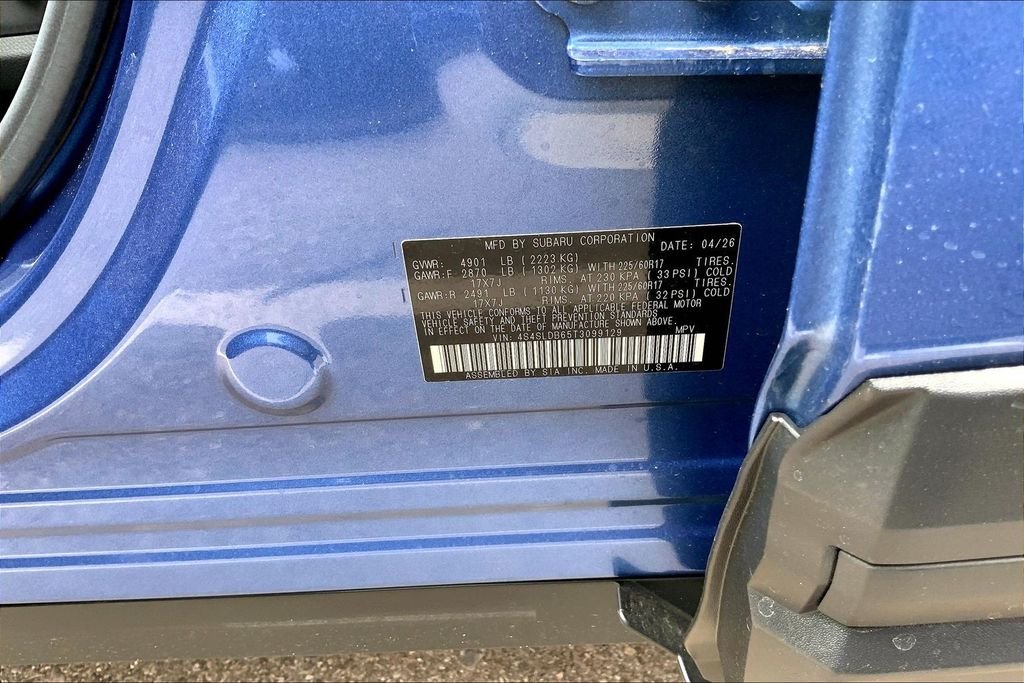 New 2026 DAYBREAK BLUE PEARL Subaru Premium image 14