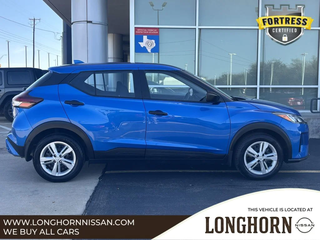 Certified 2024 Nissan Kicks S with VIN 3N1CP5BV6RL551552 for sale in Bedford, TX