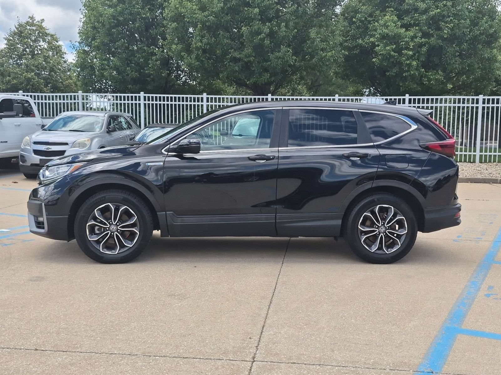 Used 2020 Crystal Black Pearl Honda EX-L AWD image 9
