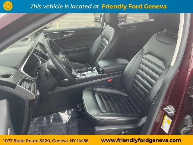 Used 2020 Burgundy Velvet Metallic Tinted Clearcoat Ford SEL image 13