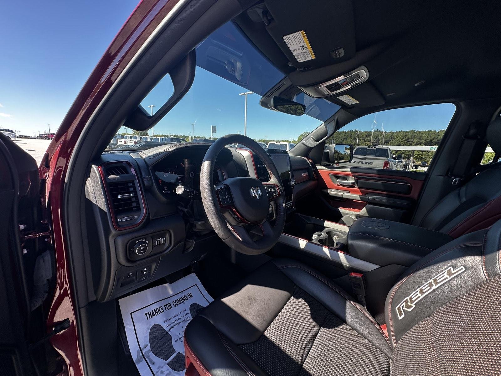 Used 2025 Delmonico Red Pearlcoat Ram Rebel image 9