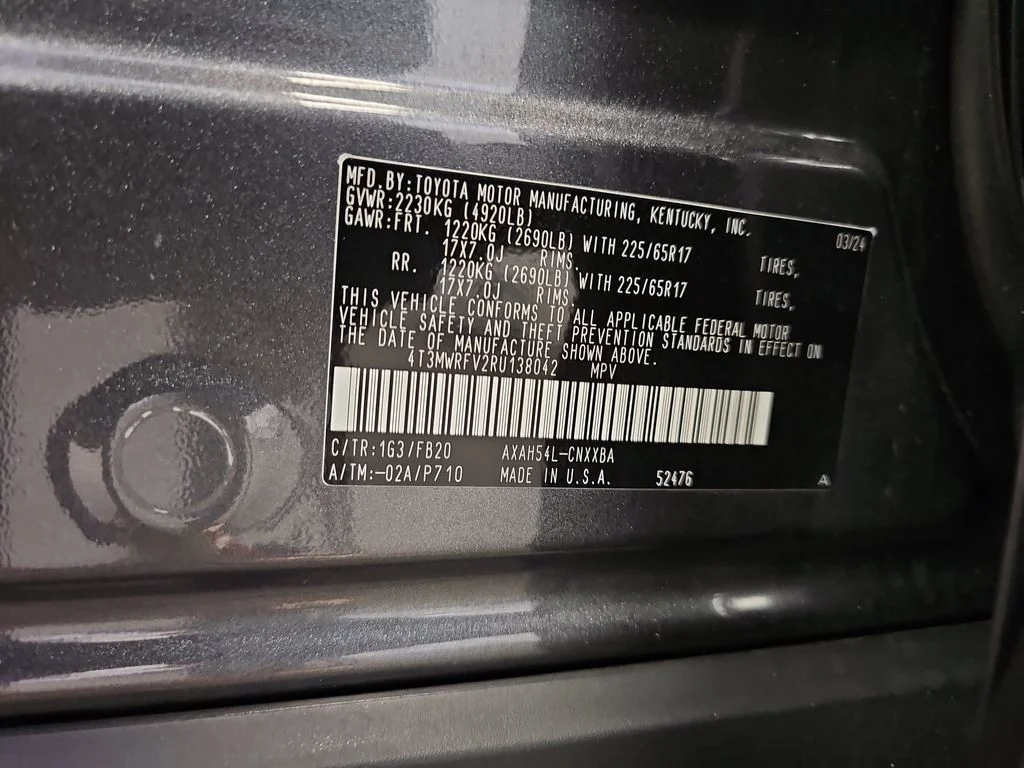 Used 2024 Gray Toyota LE image 32