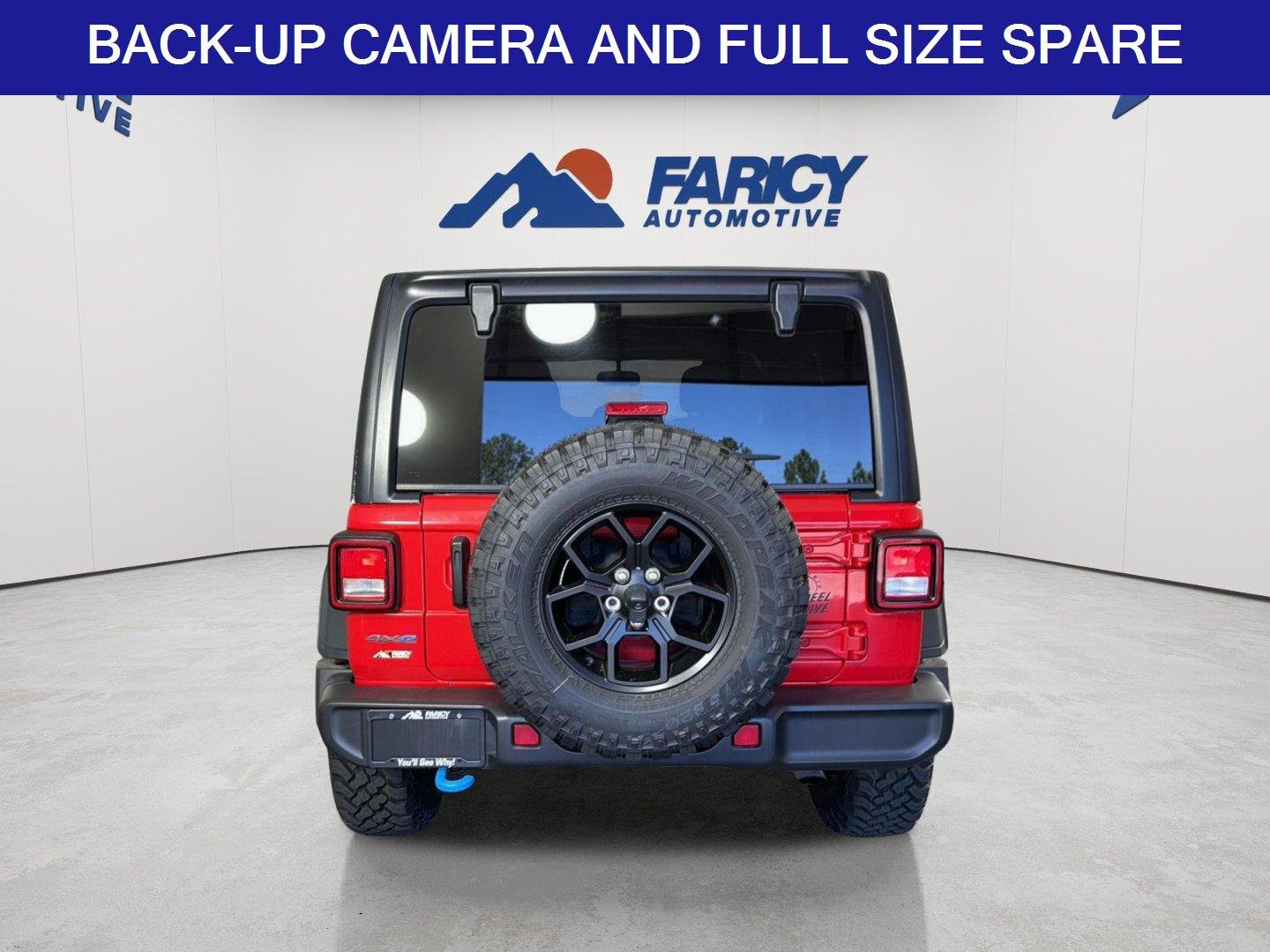 Used 2023 Firecracker Red Clearcoat Jeep Willys image 6