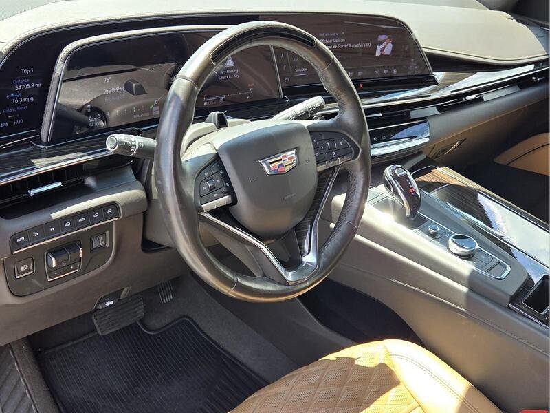 Used 2022 Crystal White CADILLAC 4WD 4DR SPORT image 14