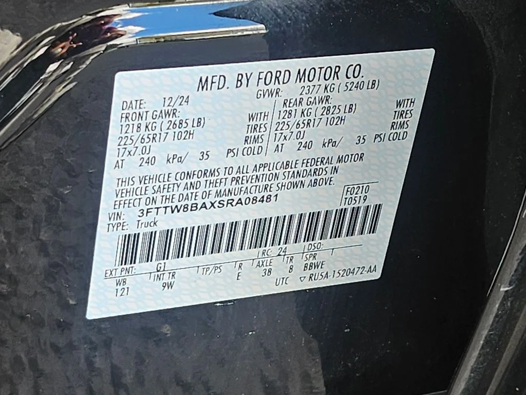 Certified Used 2025 Black Ford XL image 35