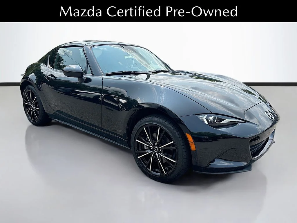 Certified Used 2025 Black Mazda Grand Touring image 1
