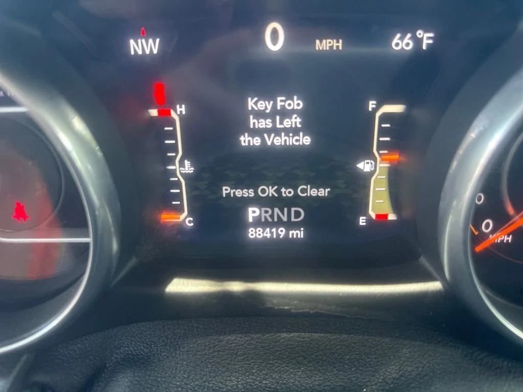 Used 2018 Orange Jeep Unlimited Sahara image 14