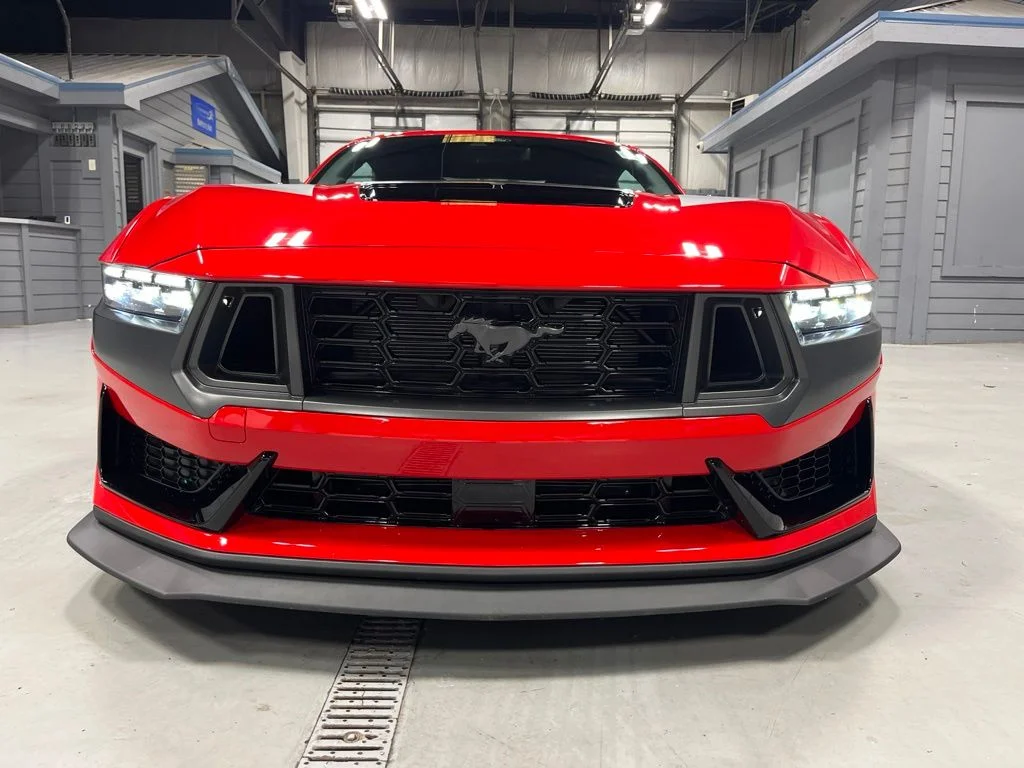 Used 2025 Race Red Ford Dark Horse image 2