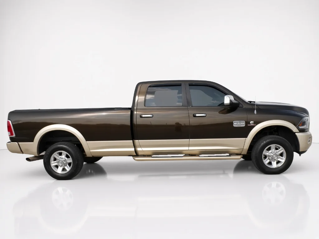 Used 2013 Black Gold Pearlcoat Ram Laramie Longhorn image 5